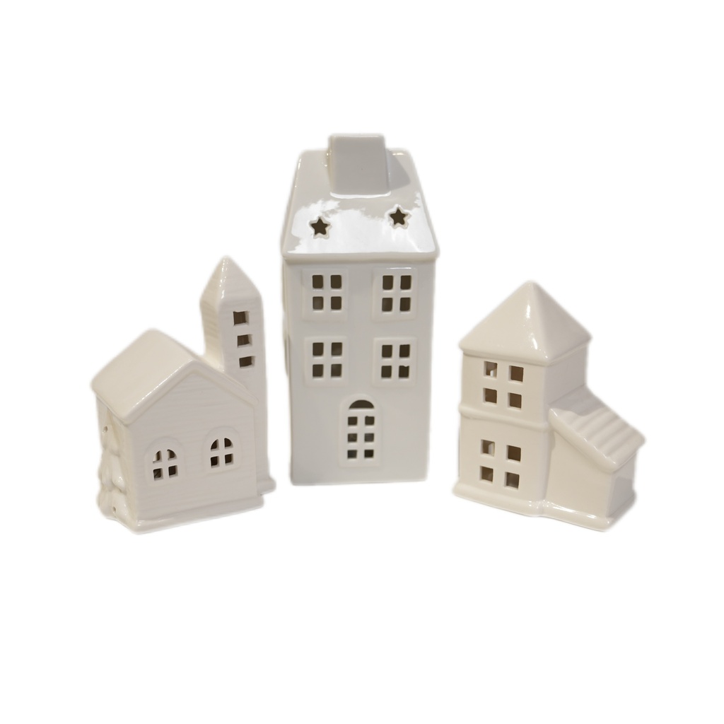 PCH-25 بيت سيراميك ابيض بانارة