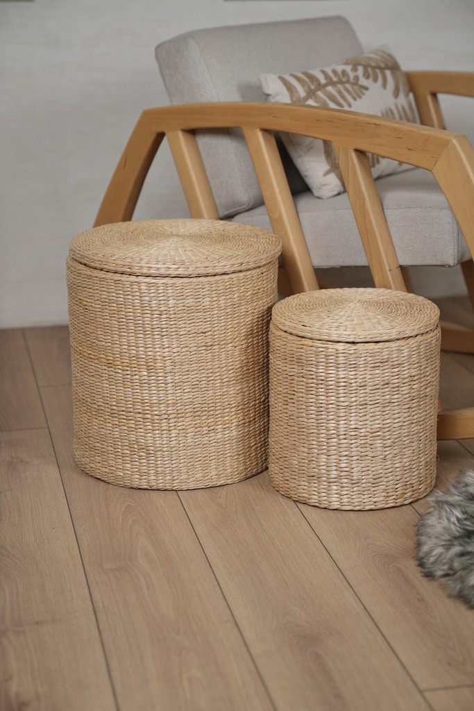 MZL4-05 سلة خوص بغطاء