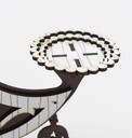 شمعدان هلال CNC