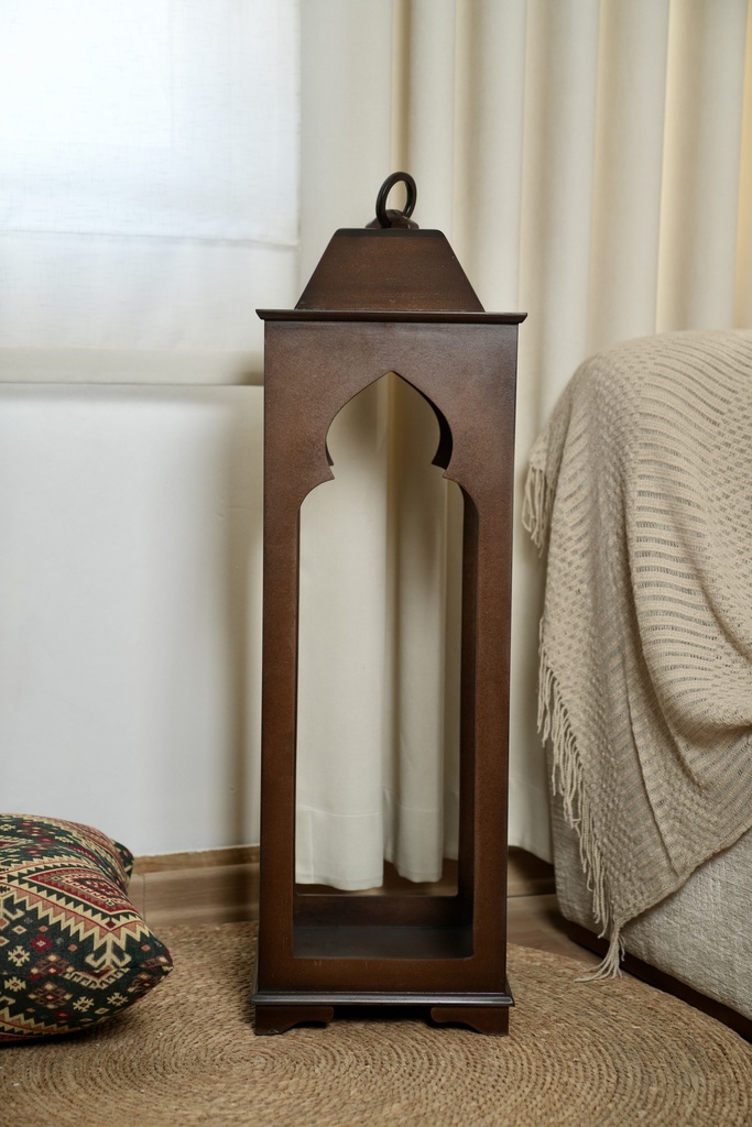 فانوس خشبي ارضي