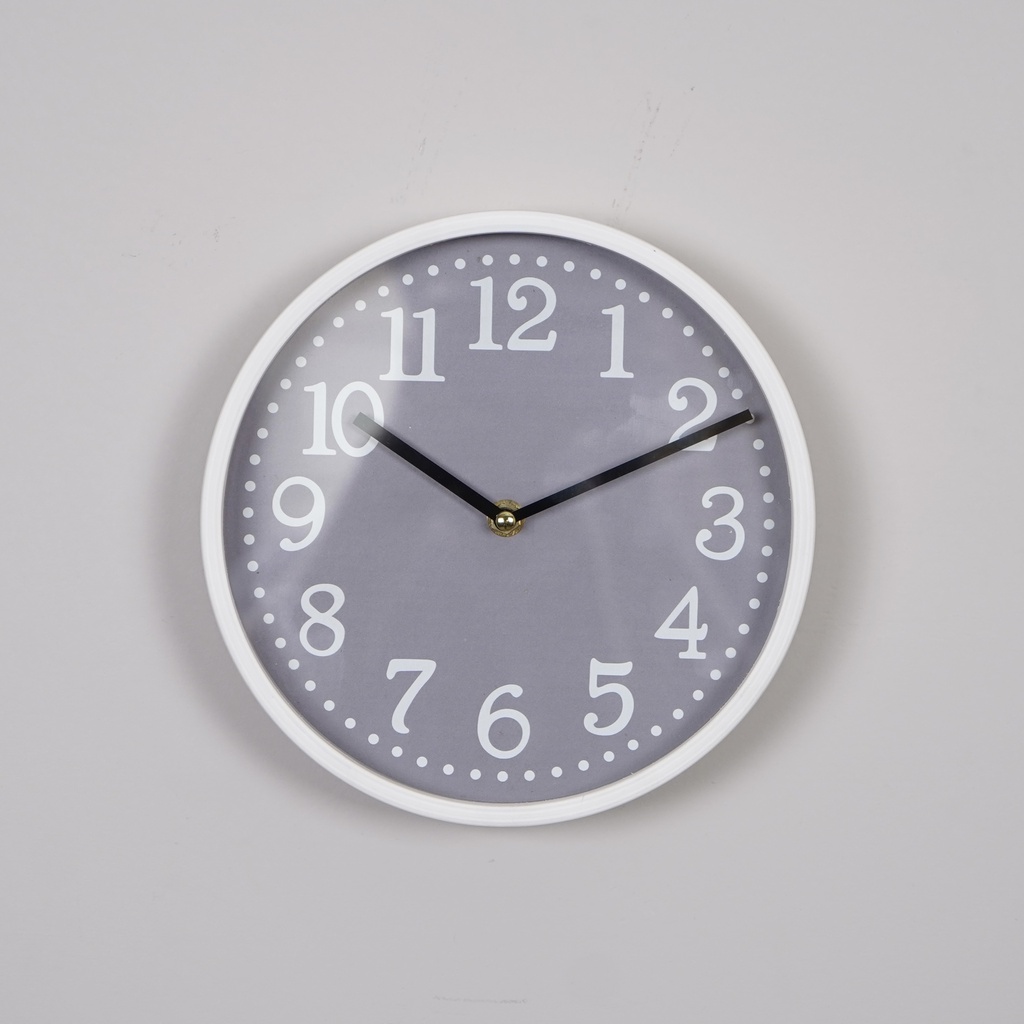 O5-09  ساعة جدارية خشب قطر  22 سم