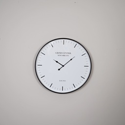 O5-18/19 ساعة جدارية  60 سم إطار معدني