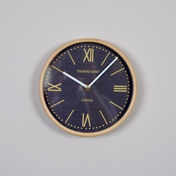 O5-09  ساعة جدارية خشب قطر  22 سم